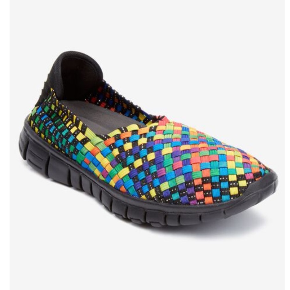 Skechers EZ Flex 2 Delphi Lightweight Memory Foam Multicolor Slip On Shoes 9.5